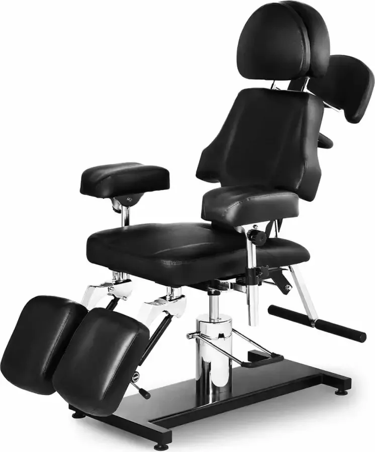 Physa Tattoo stoel 202 x 127 x 166.5 cm 200 kg zwart