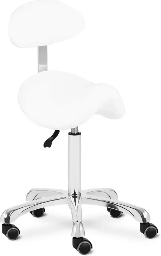 Physa Zadelstoel 600-800 mm 150 kg Blanco