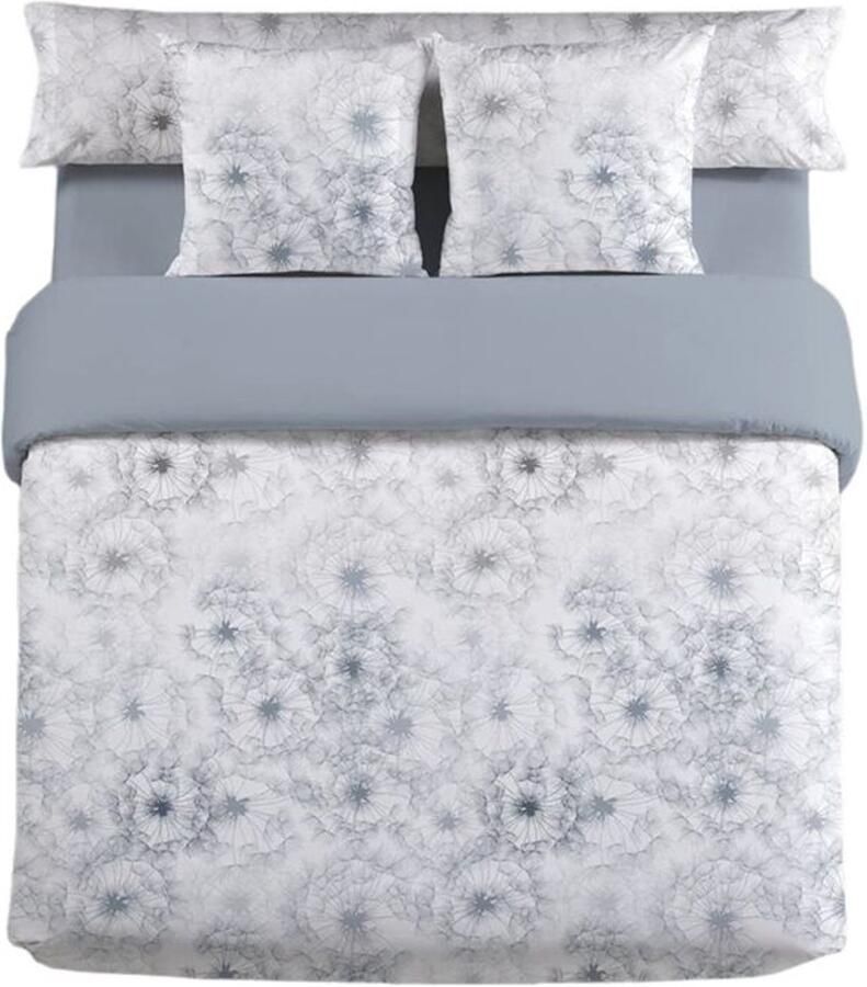 Pierre Cardin Dekbedovertrek set JEWEL Blauw Bed van 180 4 Onderdelen