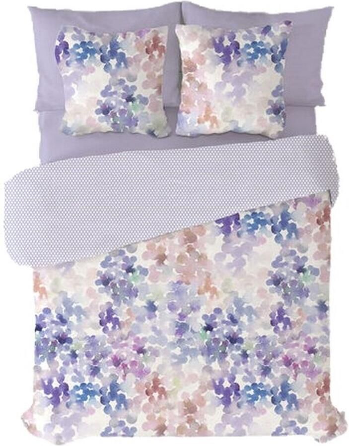 Pierre Cardin Dekbedovertrek set SARA Mauve Bed van 90 3 Onderdelen