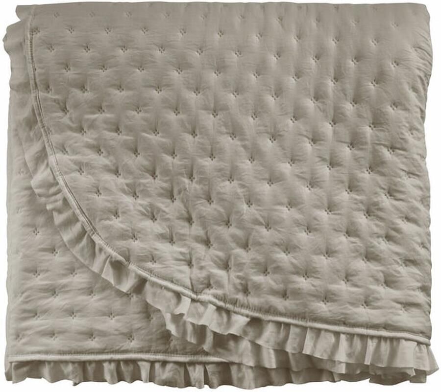 Pierre Cardin Sprei AROA Beige Bed van 90 (2 Onderdelen)