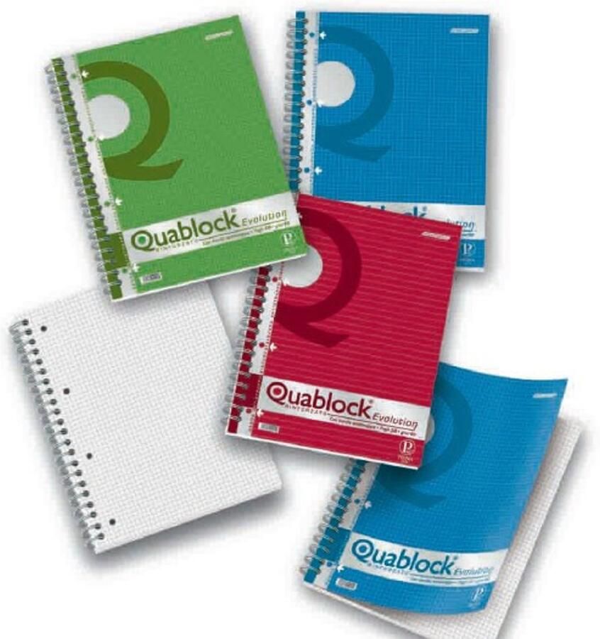 Pigna Quablock Evolution schrijfblok & schrift