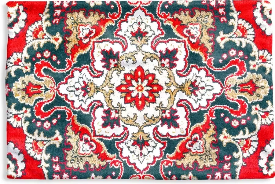 PillowMonkey Kussenhoes 50x30 cm Perzisch Tapijt Mandala Vloerkleed Katoen Polyester Voor Binnen