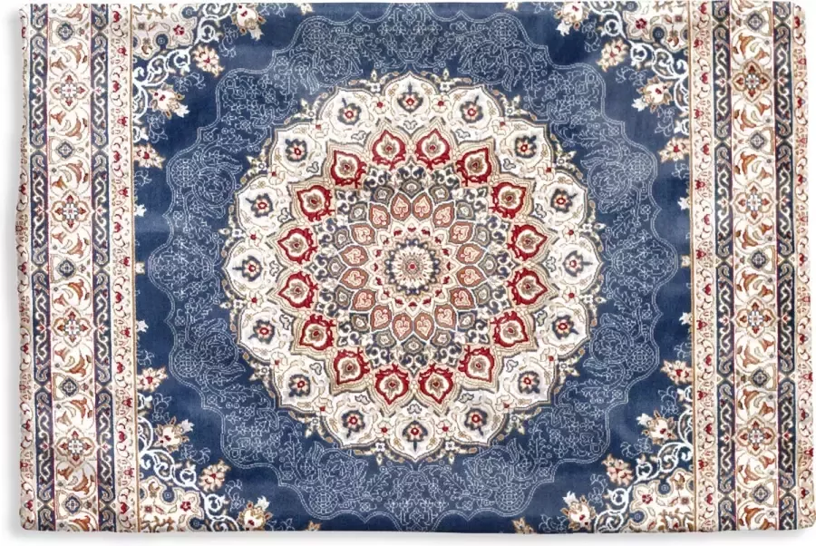 PillowMonkey Kussenhoes 50x30 cm Perzisch Tapijt Vloerkleed Mandala Katoen Polyester Voor Binnen