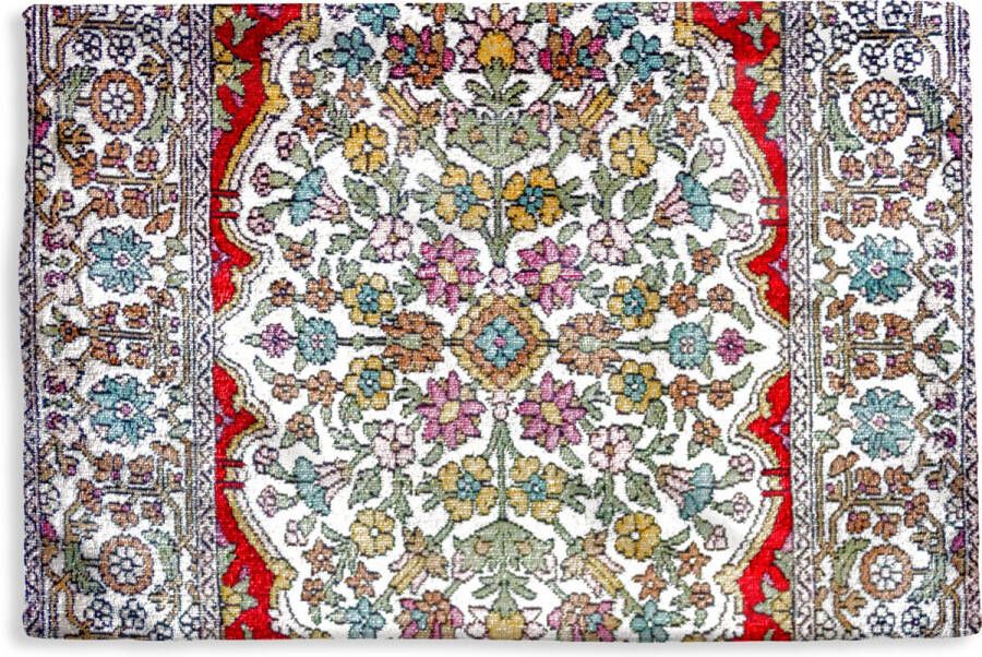 PillowMonkey Kussenhoes 50x30 cm Perzisch Tapijt Vloerkleed Patronen Kleuren Katoen Polyester Voor Binnen