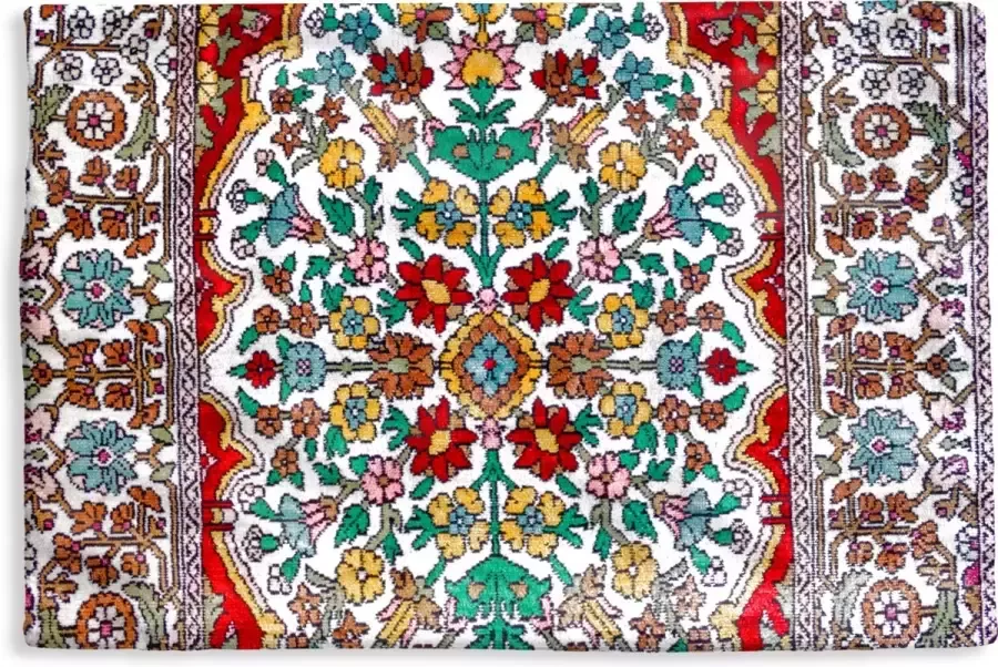 PillowMonkey Kussenhoes 50x30 cm Perzisch Tapijt Vloerkleed Patronen Kleuren Katoen Polyester Voor Binnen - Foto 2