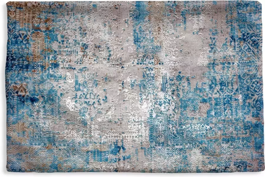 PillowMonkey Kussenhoes 50x30 cm Tapijt Woonkamer Vloerkleed Patronen Katoen Polyester Voor Binnen