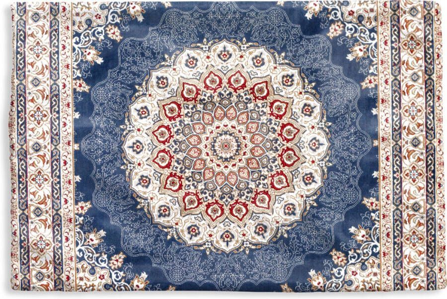 PillowMonkey Kussenhoes 60x40 cm Perzisch Tapijt Vloerkleed Mandala Katoen Polyester Voor Binnen