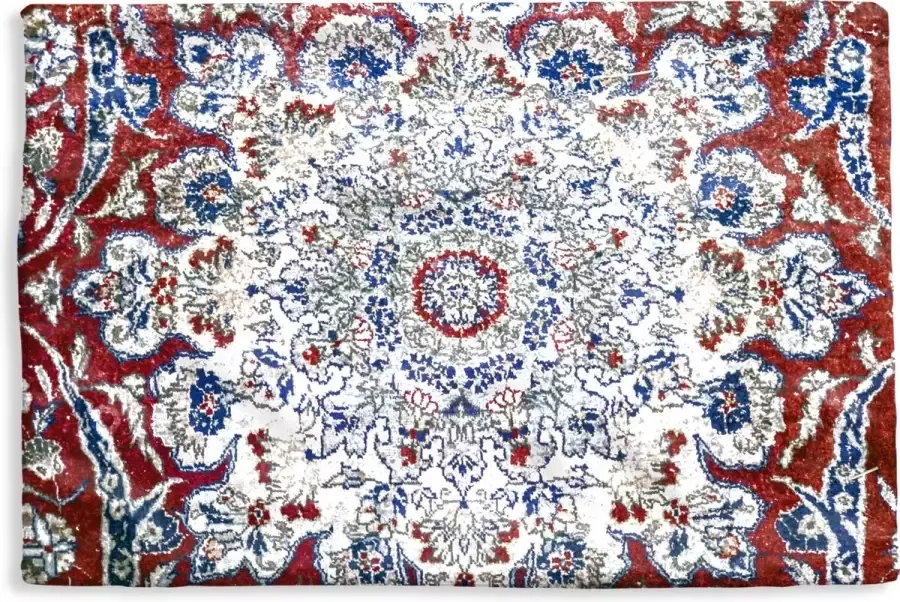 PillowMonkey Kussenhoes 60x40 cm Perzisch Tapijt Vloerkleed Mandala Katoen Polyester Voor Binnen - Foto 2