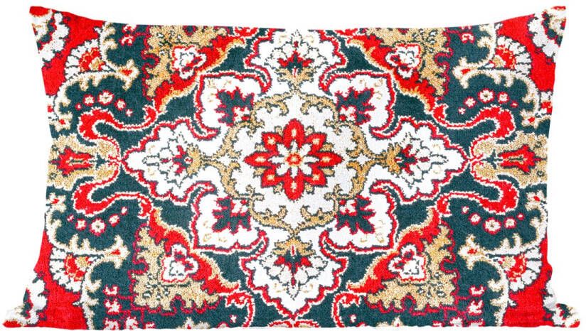 PillowMonkey Sierkussens Kussentjes Woonkamer 50x30 cm Perzisch Tapijt Mandala Vloerkleed