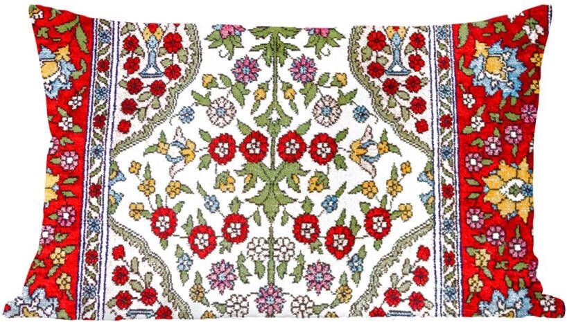 PillowMonkey Sierkussens Kussentjes Woonkamer 50x30 cm Perzisch Tapijt Vloerkleed Patronen Kleuren