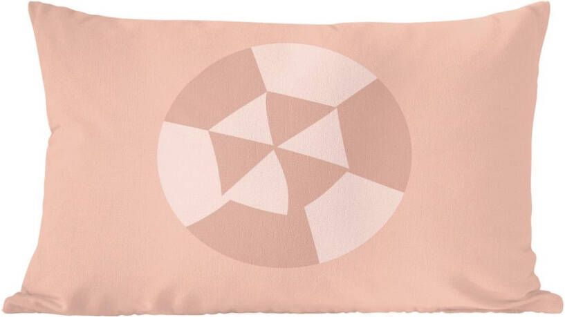 PillowMonkey Sierkussens Kussentjes Woonkamer 50x30 cm Zomer Parasol Abstract