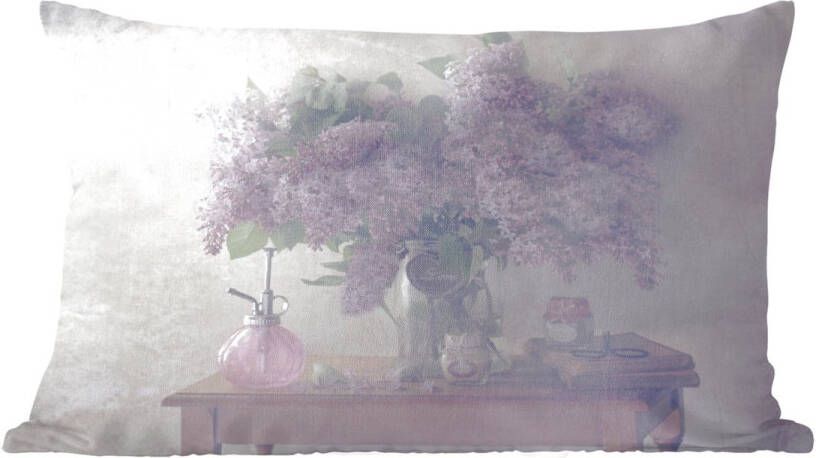PillowMonkey Sierkussens Kussentjes Woonkamer 60x40 cm Bloemen Tafel Stilleven
