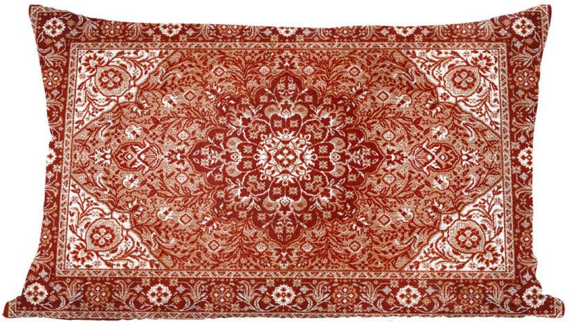 PillowMonkey Sierkussens Kussentjes Woonkamer 60x40 cm Perzisch Tapijt Vloerkleed Mandala Bruin