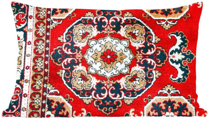 PillowMonkey Sierkussens Kussentjes Woonkamer 60x40 cm Perzisch Tapijt Vloerkleed Rood