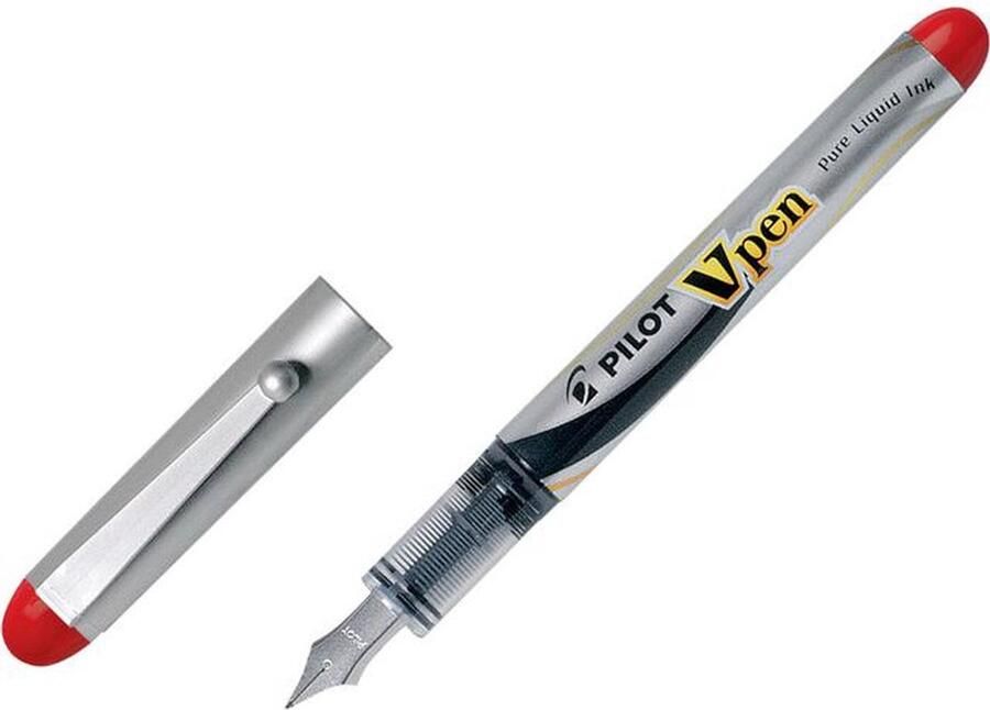 Pilot V-Pen SVP-4M vulpen Rood