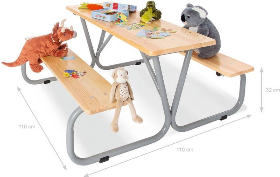Pinolino Kinderträume Pinolino Kinderpicknickbank 'Michel für 6 - Foto 2