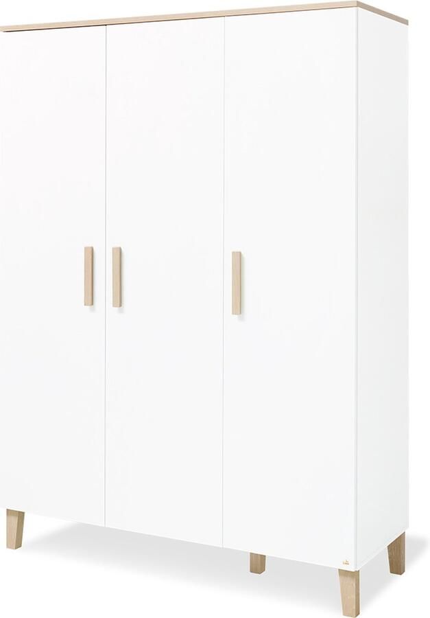 Pinolino Kinderkledingkast Lumi groot 3-deurs made in europe