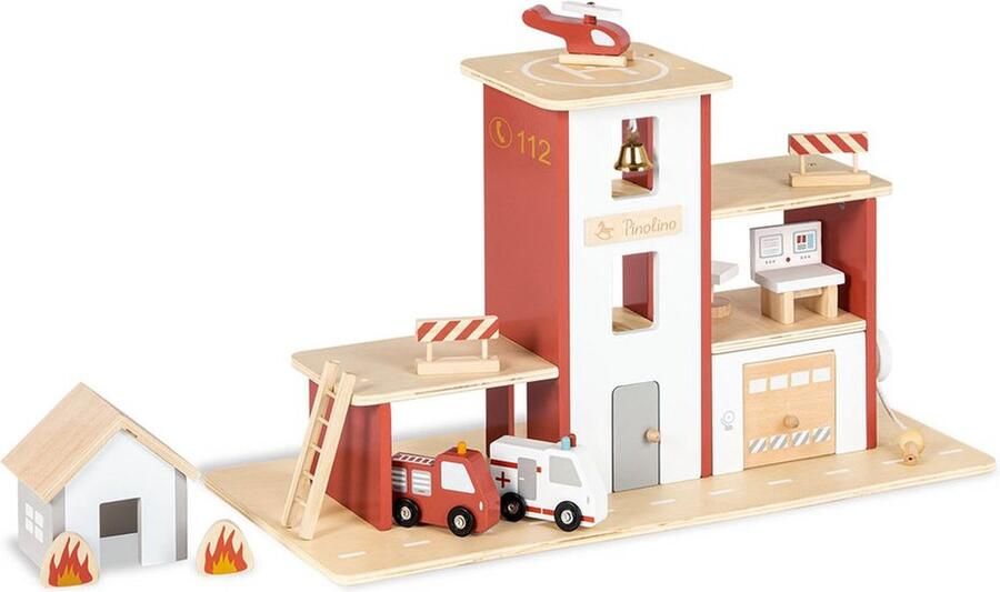 Pinolino Kinderträume Pinolino Brandweerkazerne 'Ben' incl. accessoires