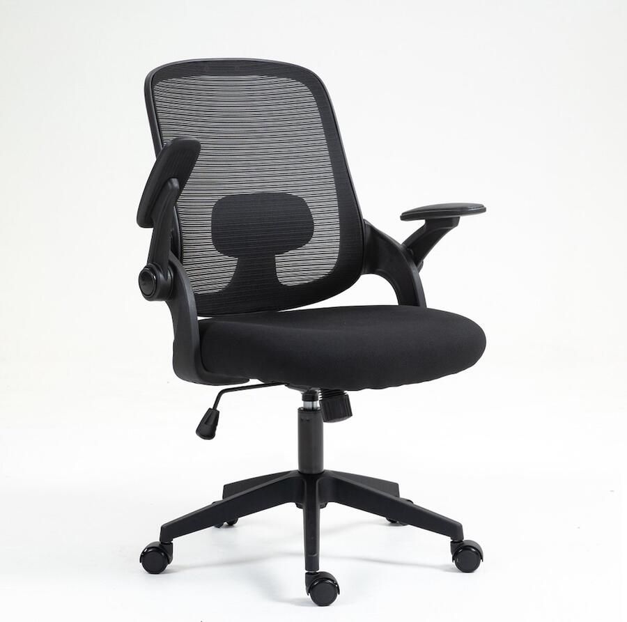 Plaine Ergonomische Bureaustoel Kantoorstoel Bureaustoel voor Volwassenen Office Chair Bureau Stoel Incl. 3D-opklapbare armleuningen Incl. Kantelfunctie tot 120° Geschikt tot 120KG - Foto 2