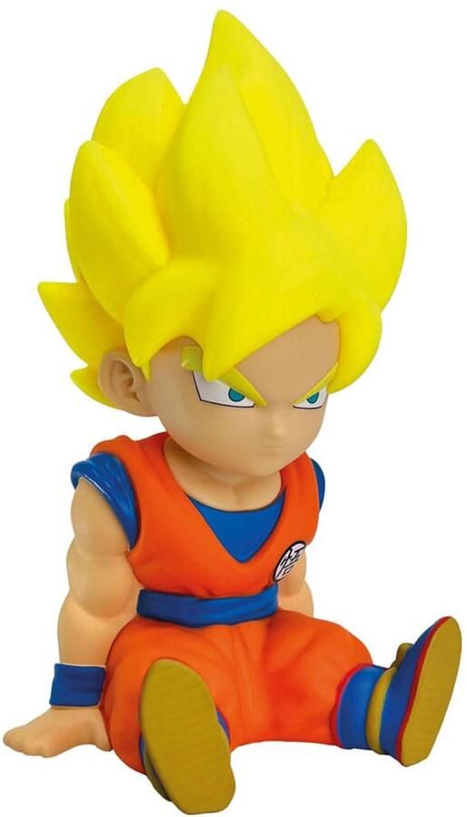 Plastoy Dragon Ball Coin Bank Son Goku Super Saiyan 19 cm Banks
