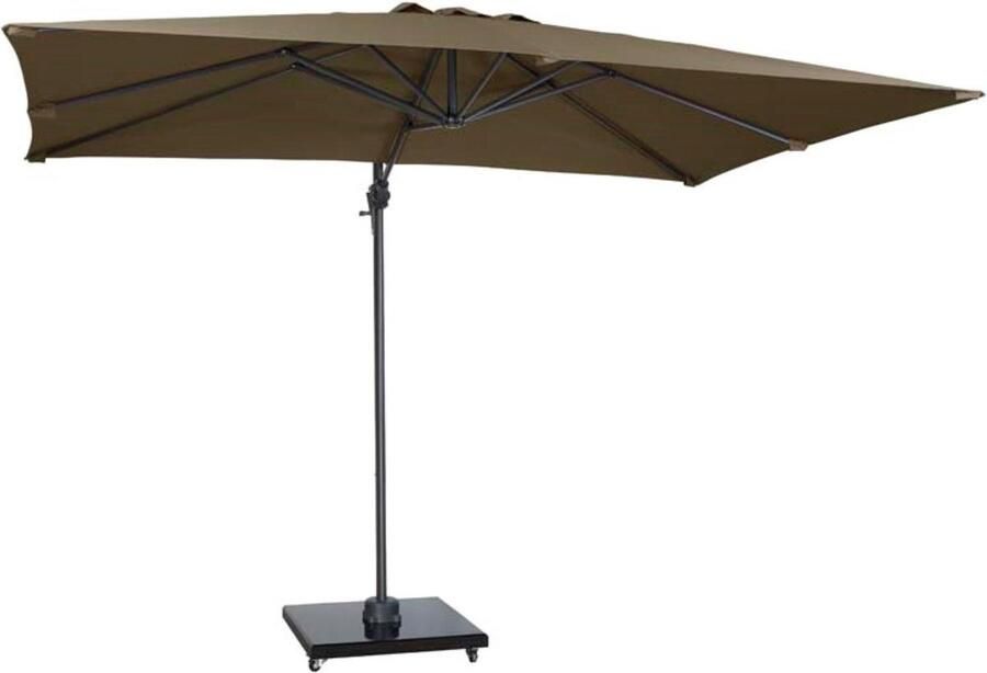 Platinum zweefparasol Falcon T1 300x200 taupe