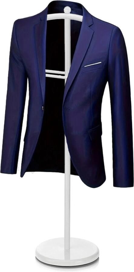 PLAY-IT Dressboy Kledingrek Wit Mat 110x45x25cm