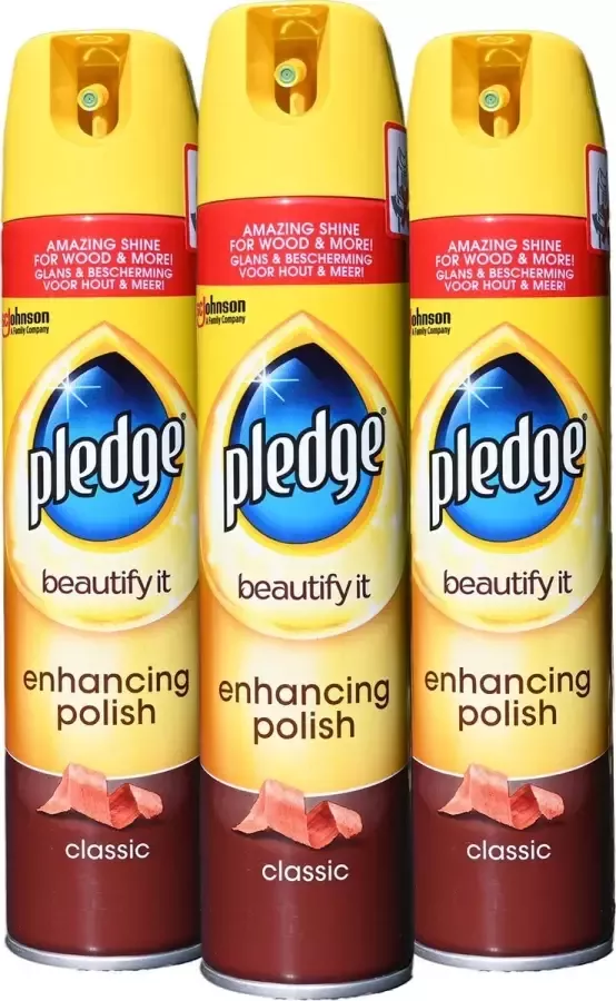 Pledge Meubelspray Classic 3x 250ml - Foto 2
