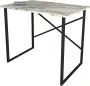 Pochon Home Bureau Industrieel Wit Marmer Industrieel 60x90x75 Tafel Werktafel - Thumbnail 1