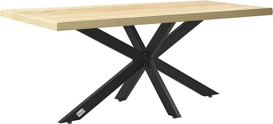 Pochon Tafelpoot Octopoda Zwart 150x78x72 Meubelpoot Staal Tafelpoten Zwart Meubelpoten Zwart Spinpoot X Poot - Foto 2