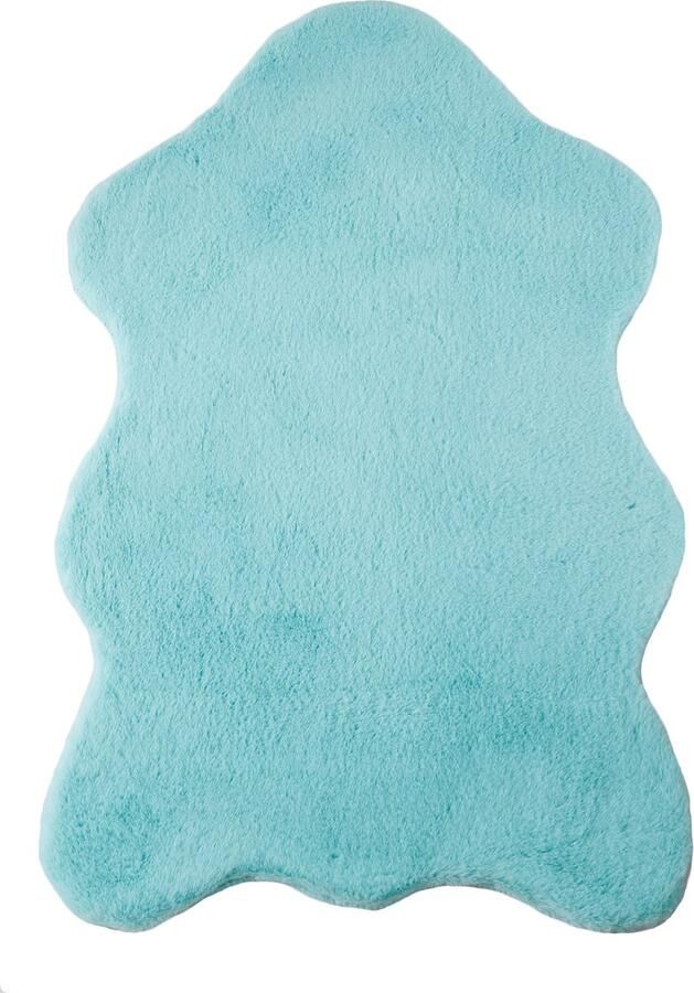 Pochon Tapijt Caty Mint 90x60x2 5 Vloerkleed Imitatieleer Hoogpolige Vloerkleed