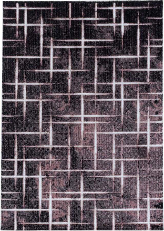 Pochon Tapijt Costa Roze 170x120x0 9 Vloerkleed Gestreept Laagpolige Vloerkleed Kortpolige Vloerkleed Rechthoekige Tapijt Rechthoekige Vloerkleed