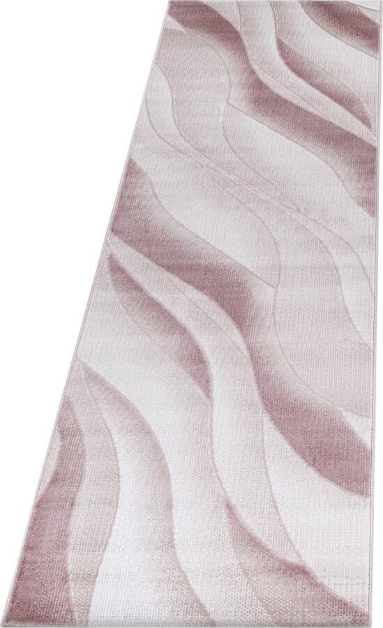 Pochon Tapijt Costa Roze 250 Cmx80 Cmx0 9 Cm Vloerkleed Laagpolige Vloerkleed Kortpolige Vloerkleed - Foto 2