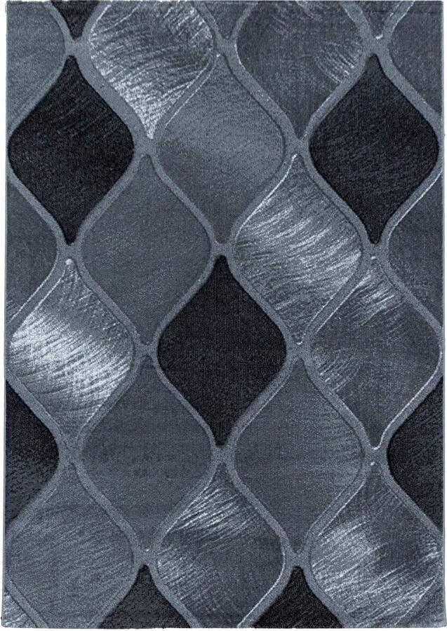 Pochon Tapijt Costa Zwart 170 Cmx120 Cmx0 9 Cm Vloerkleed Laagpolige Vloerkleed Kortpolige Vloerkleed