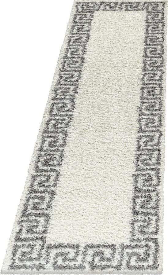 Pochon Tapijt Hera Room 250x80x3 Vloerkleed Meander Hoogpolige Vloerkleed Rechthoekige Tapijt Rechthoekige Vloerkleed