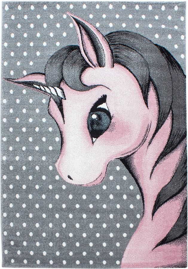 Pochon Tapijt Kids Roze 200x140x1 1 Vloerkleed Eenhoorn Hoogpolige Vloerkleed voor Kinderkamer Speelkleed Rechthoekige Tapijt Rechthoekige Vloerkleed - Foto 5