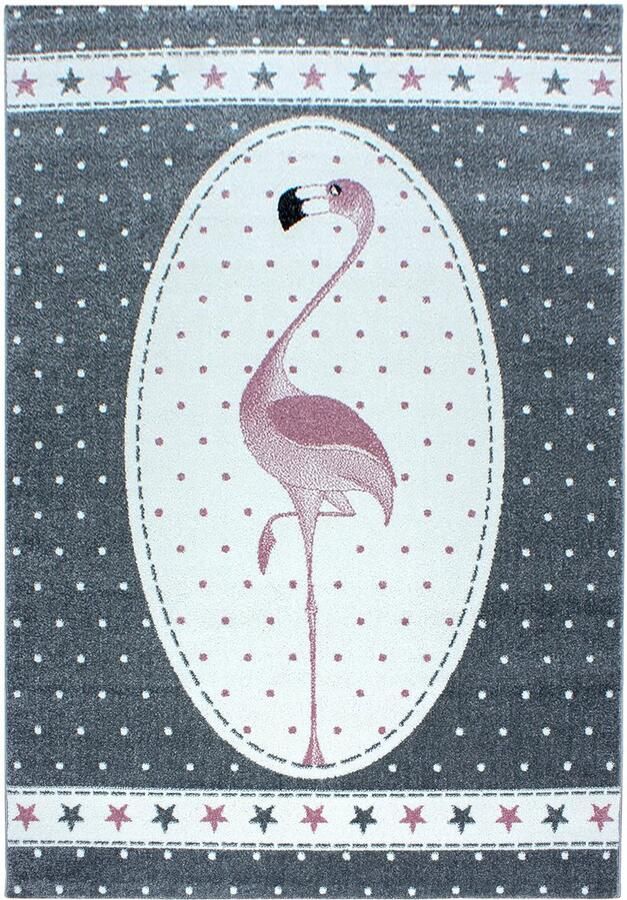Pochon Tapijt Kids Roze 200x140x1 1 Vloerkleed Flamingo Hoogpolige Vloerkleed voor Kinderkamer Speelkleed Rechthoekige Tapijt Rechthoekige Vloerkleed