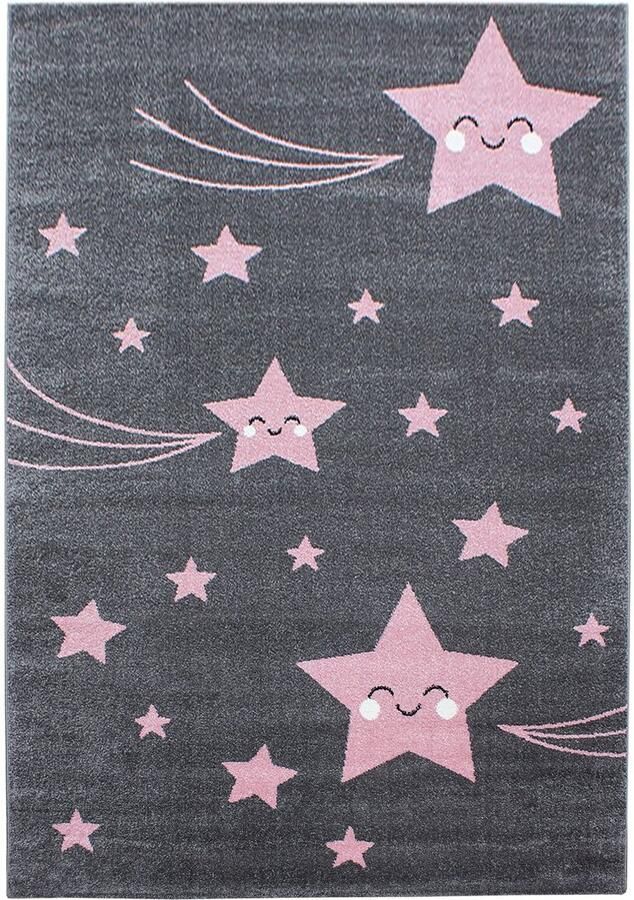 Pochon Tapijt Kids Roze 200x140x1 1 Vloerkleed Eenhoorn Hoogpolige Vloerkleed voor Kinderkamer Speelkleed Rechthoekige Tapijt Rechthoekige Vloerkleed