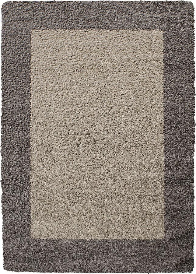 Pochon Tapijt Life Taupe 110x60x3 Vloerkleed Effen Hoogpolige Vloerkleed Rechthoekige Tapijt Rechthoekige Vloerkleed