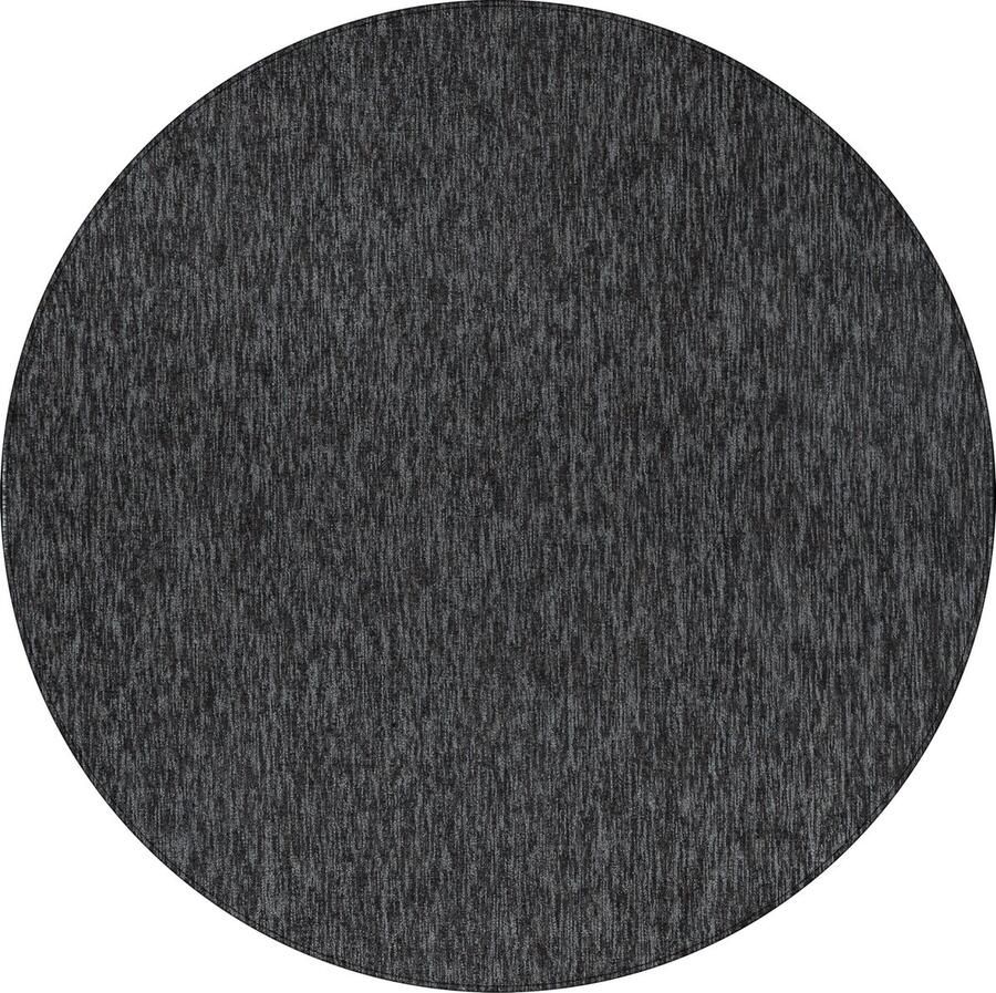 Pochon Tapijt Nizza Antraciet 160x160x0 7 Vloerkleed Effen Laagpolige Vloerkleed Kortpolige Vloerkleed Ronde Vloerkleed Ronde Tapijt