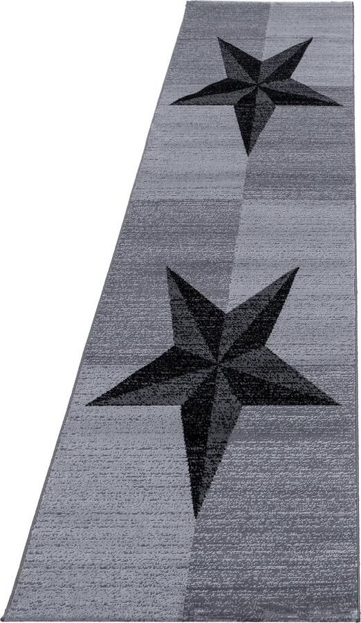 Pochon Tapijt Plus Grijs 300x80x0 6 Vloerkleed Sterren Laagpolige Vloerkleed Kortpolige Vloerkleed Rechthoekige Tapijt Rechthoekige Vloerkleed