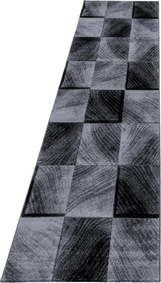 Pochon Tapijt Plus Zwart 300x80x0 6 Vloerkleed Golven Laagpolige Vloerkleed Kortpolige Vloerkleed Rechthoekige Tapijt Rechthoekige Vloerkleed - Foto 4