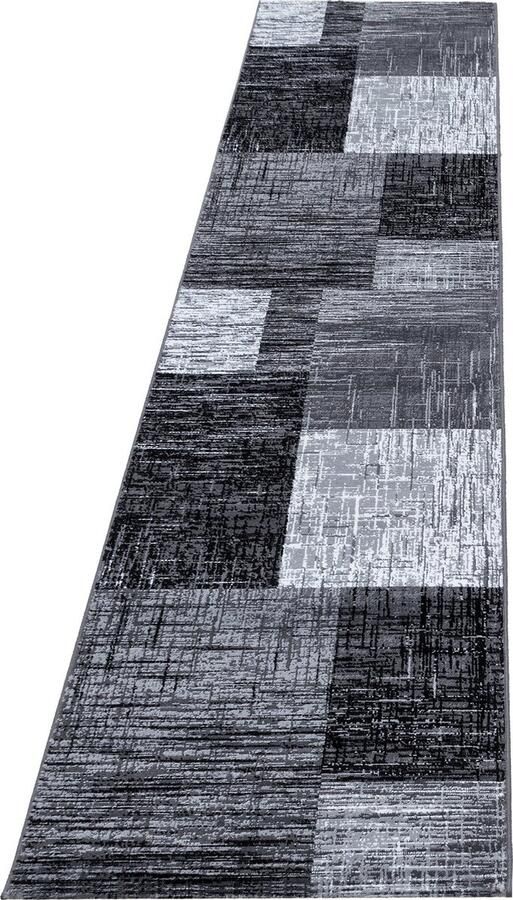 Pochon Tapijt Plus Zwart 300x80x0 6 Vloerkleed Golven Laagpolige Vloerkleed Kortpolige Vloerkleed Rechthoekige Tapijt Rechthoekige Vloerkleed - Foto 3