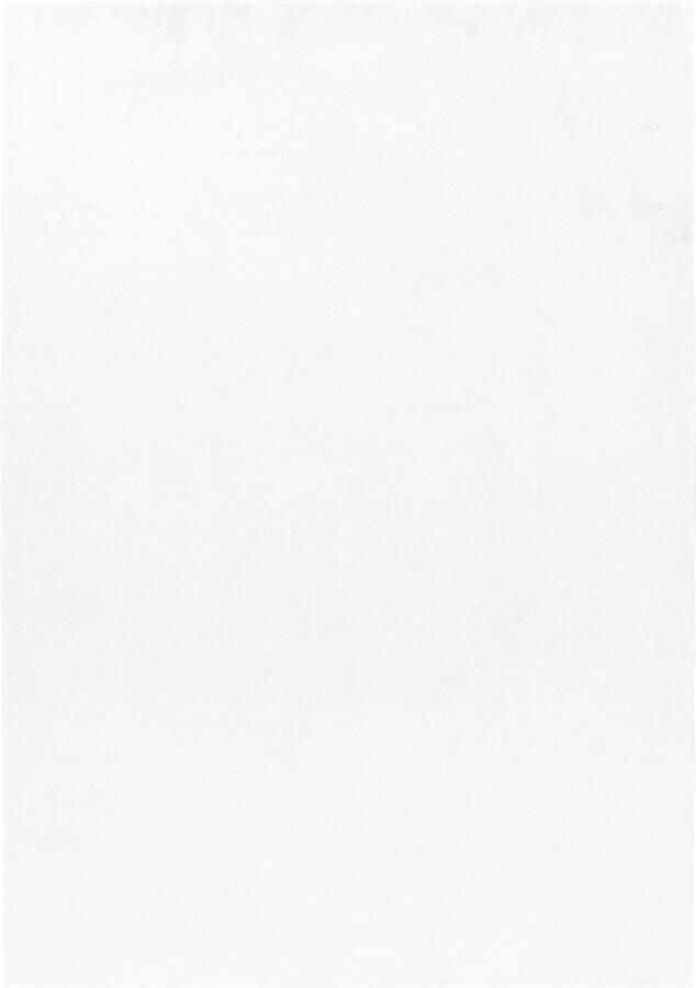 Pochon Tapijt Pouffy Wit 170x120x2 Vloerkleed Effen Hoogpolige Vloerkleed Rechthoekige Tapijt Rechthoekige Vloerkleed