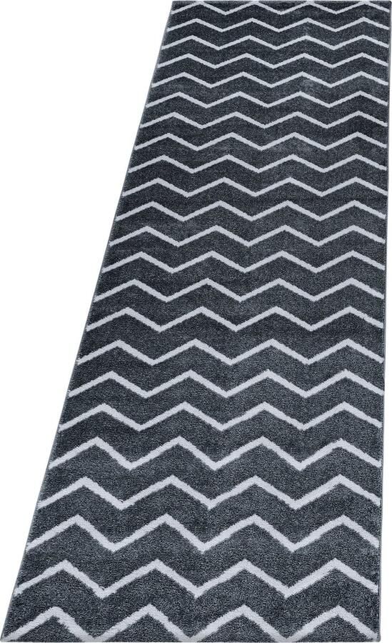 Pochon Tapijt Rio Grijs 250x80x1 1 Vloerkleed Chevron Hoogpolige Vloerkleed Rechthoekige Tapijt Rechthoekige Vloerkleed