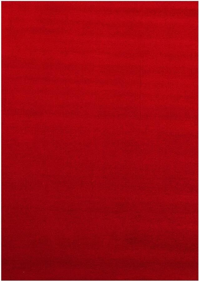 Pochon Tapijt Sky Rood 230x160x0 7 Vloerkleed Effen Laagpolige Vloerkleed Kortpolige Vloerkleed Rechthoekige Tapijt Rechthoekige Vloerkleed