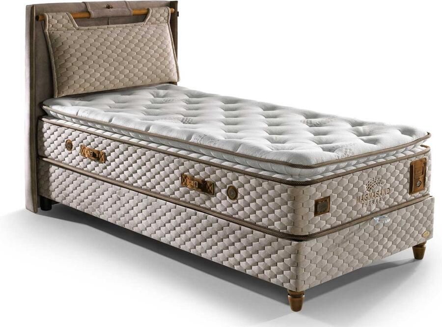 Pointhome Bambi Matras 120x200 H3 Magnasand Therapie Wasbare en Ademende Matras met Bio-energie Regulerend Magnetisch Zwart Zand - Foto 2