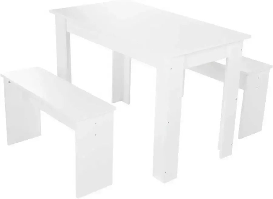 Polaza Bankenset Eethoek Bank Tafel Set Picknick Tafel Zitbank Eettafel