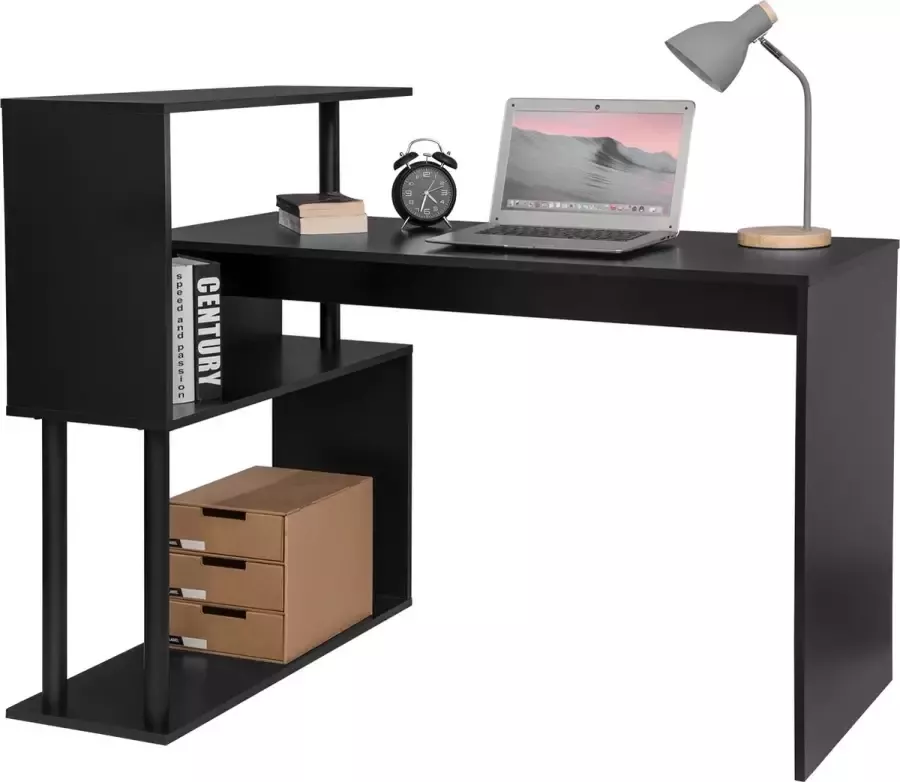 Polaza Computer Bureau Laptoptafel Leestafel Opvouwbaar Mini Bureau Ergonomisch Bijzettafel – Thuiswerken