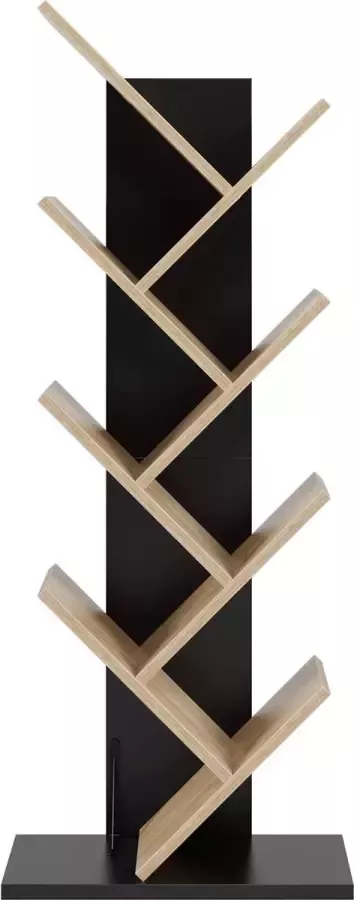 Polaza ️ Boekenkast Multifunctionele kast Opbergkast Bamboe Afmetingen 48x26x116cm